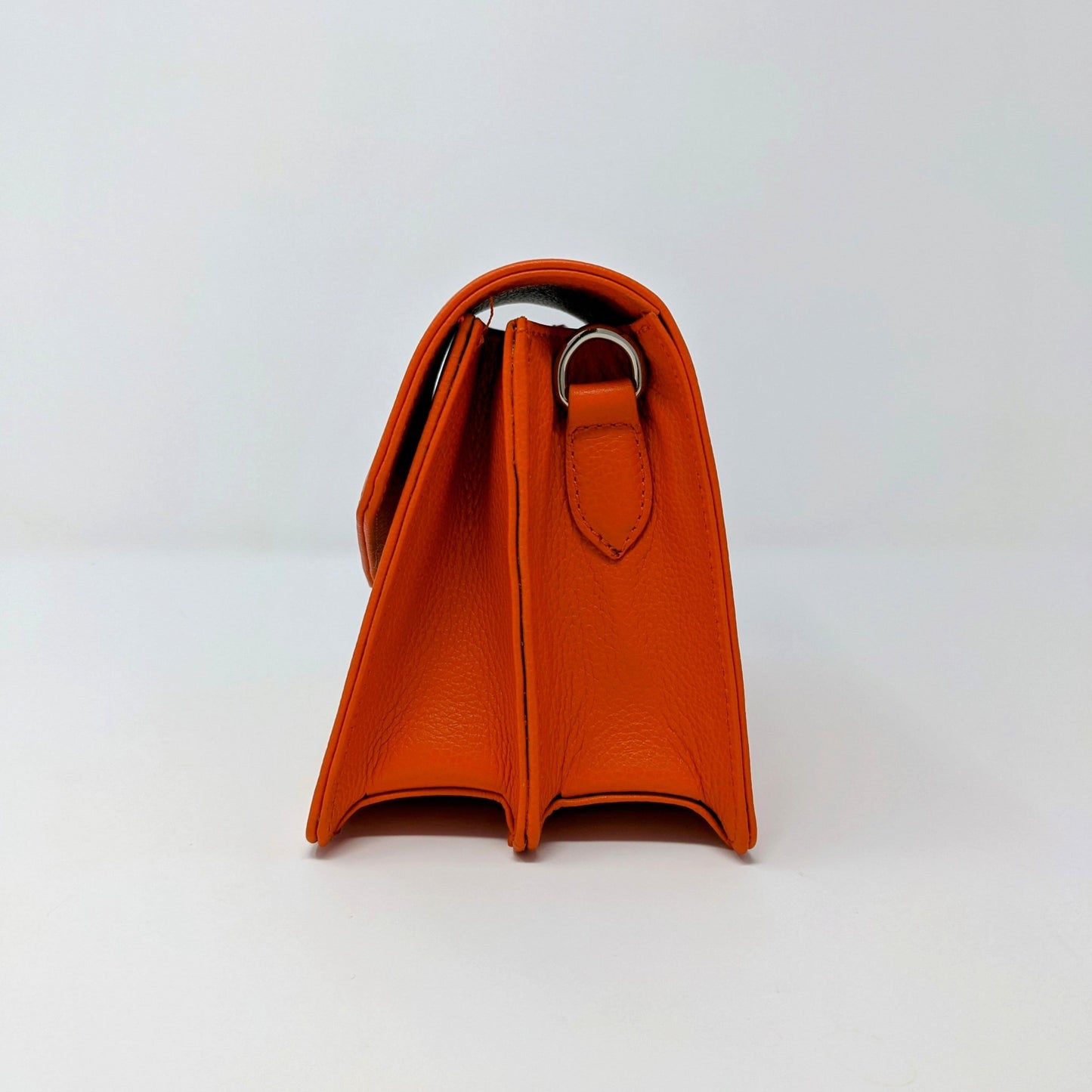 ELSINIYA Crossbag, side, tangerine colour